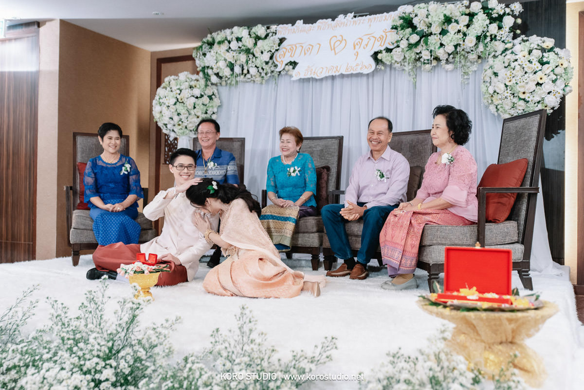 korostudio rama garden wedding ceremony 103 Rama Gardens Hotel Bangkok Thai Wedding Ceremony Ae and Beer