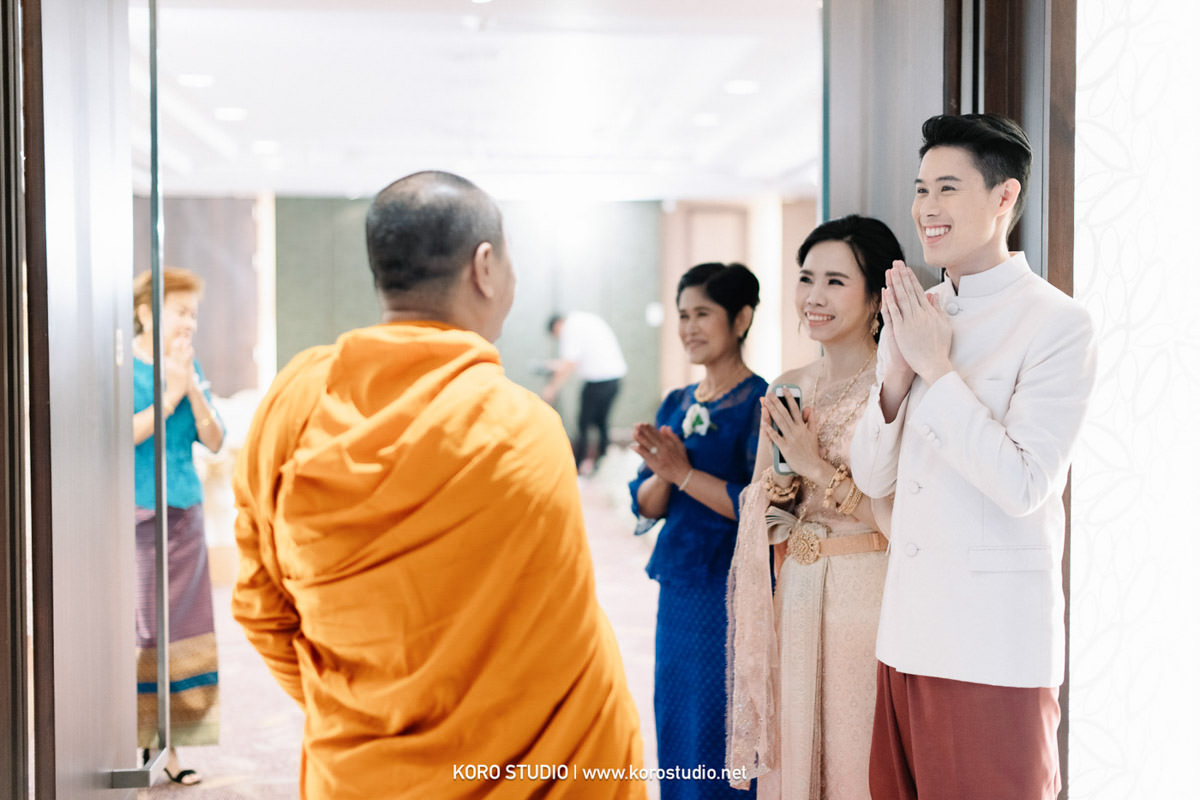 korostudio rama garden wedding ceremony 11 Rama Gardens Hotel Bangkok Thai Wedding Ceremony Ae and Beer