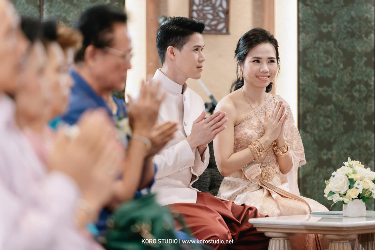 korostudio rama garden wedding ceremony 36 Rama Gardens Hotel Bangkok Thai Wedding Ceremony Ae and Beer