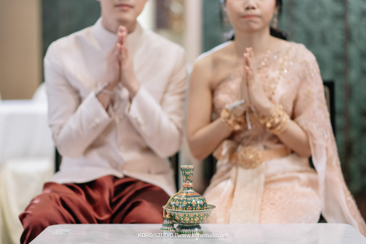 korostudio rama garden wedding ceremony 50 Rama Gardens Hotel Bangkok Thai Wedding Ceremony Ae and Beer
