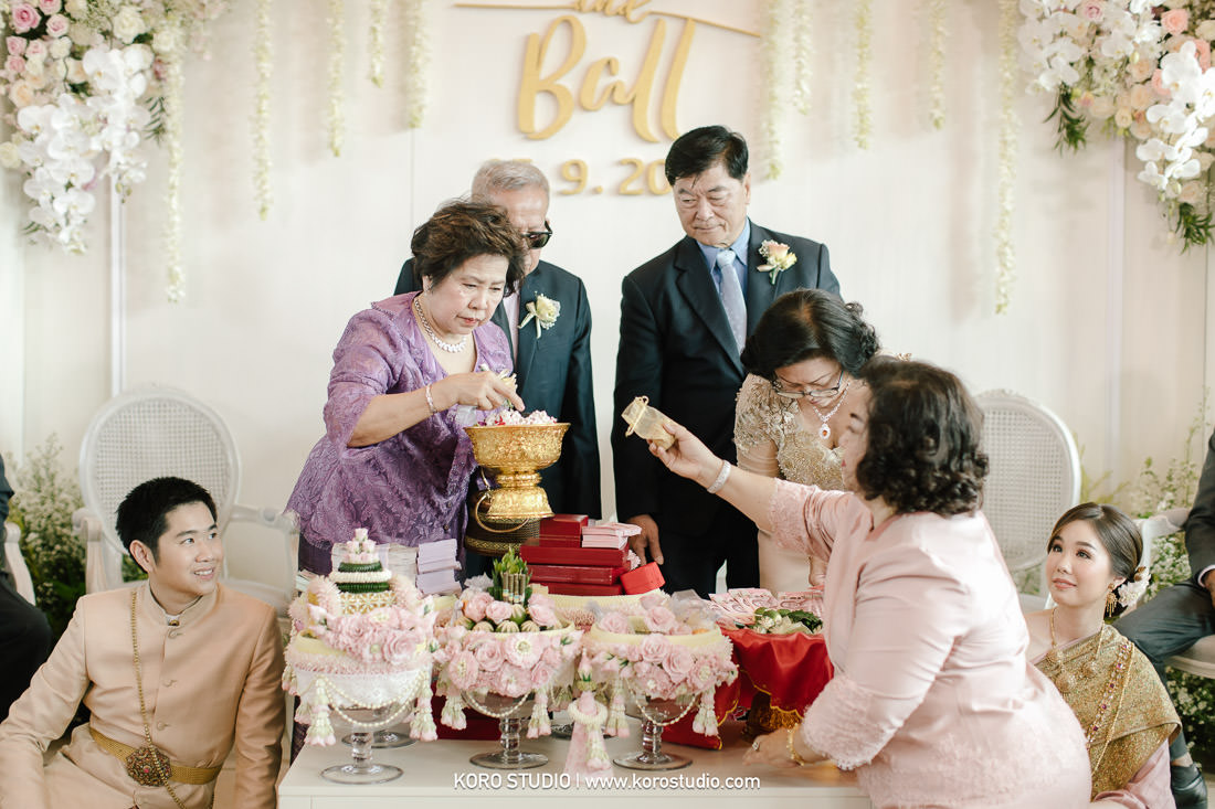 Wedding at Home Meaw & Ball Thai Wedding Ceremony Photo by Koro Studio
