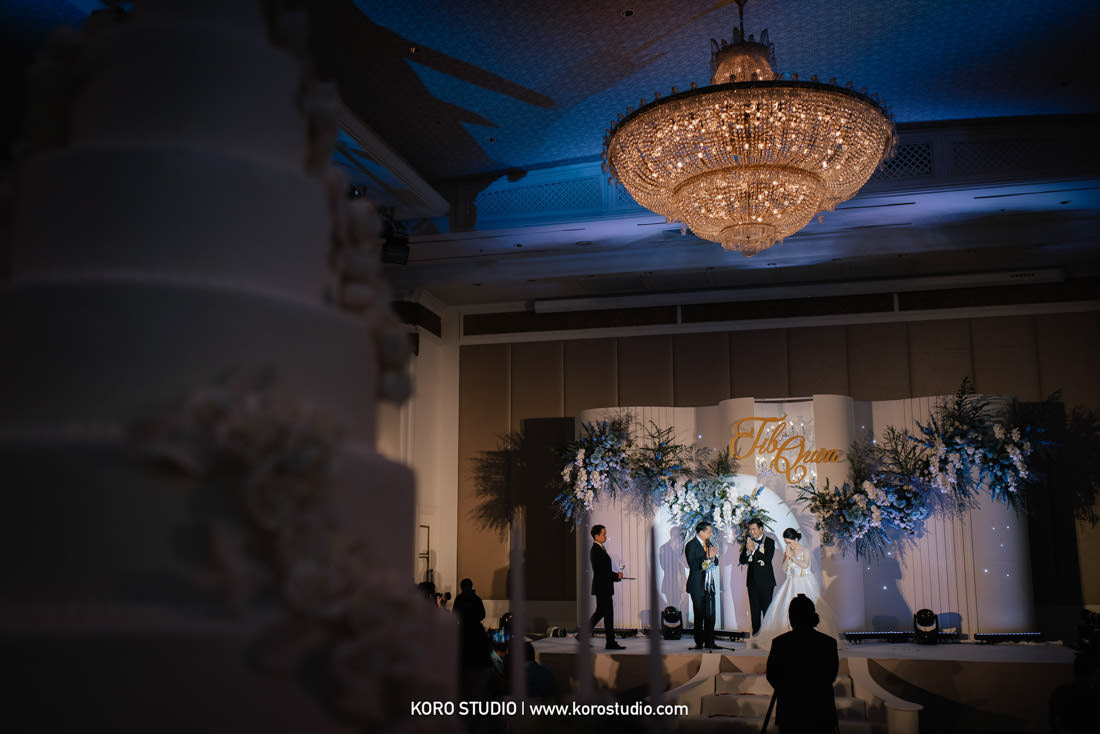 The Athenee Hotel Bangkok Wedding Reception Tib and Quin