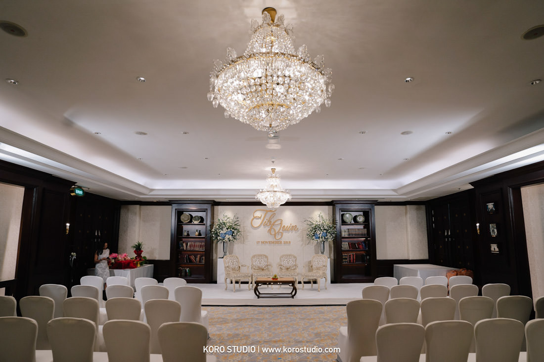 The Athenee Hotel Wedding Ceremony Tib and Quin
