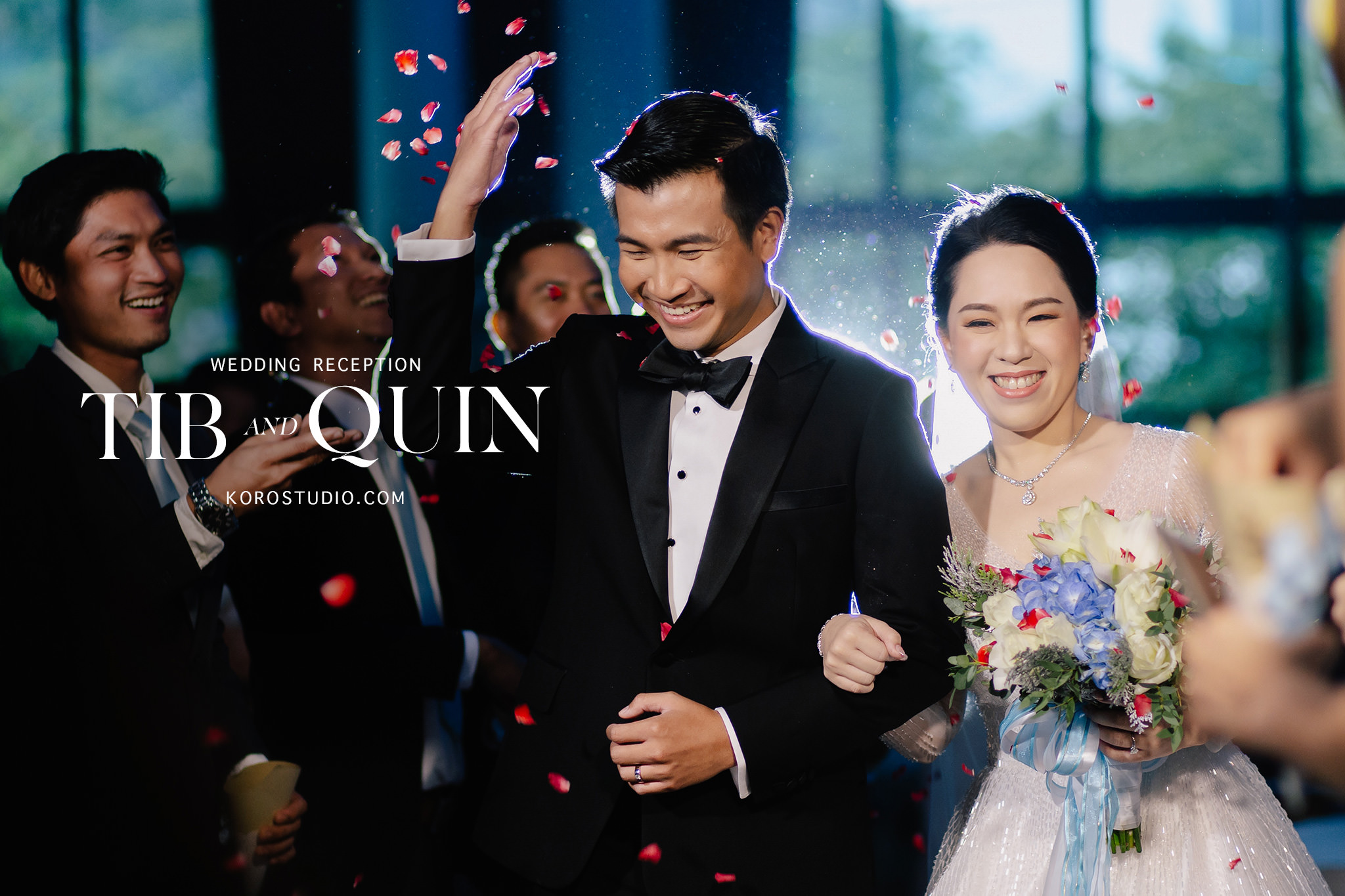 the athenee hotel wedding reception cover The Athenee Hotel Bangkok Wedding Reception Tib and Quin