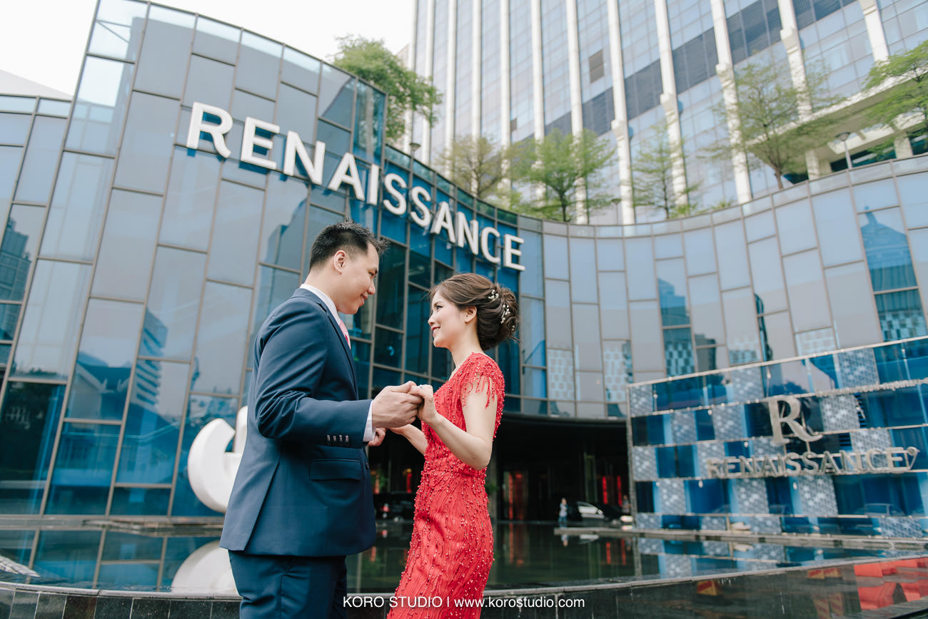 Renaissance Bangkok Ratchaprasong Hotel Wedding Ceremony Fern and Mike