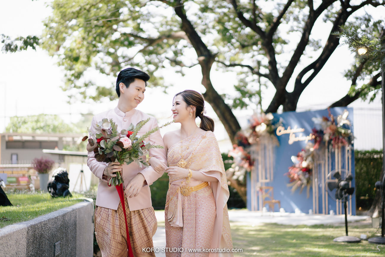 Agape Garden Wedding Bangkok Thai Ceremony Kook and Nart งานแต่งงาน อากาเป้ การ์เด้น