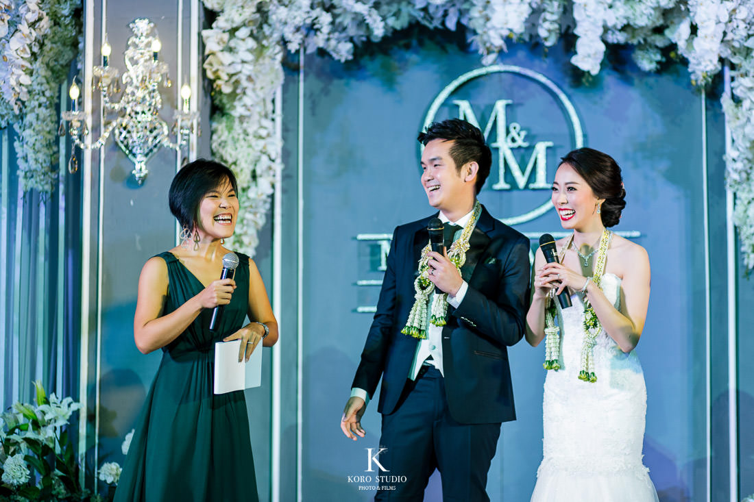 Pullman Bangkok Wedding Reception May and Mod