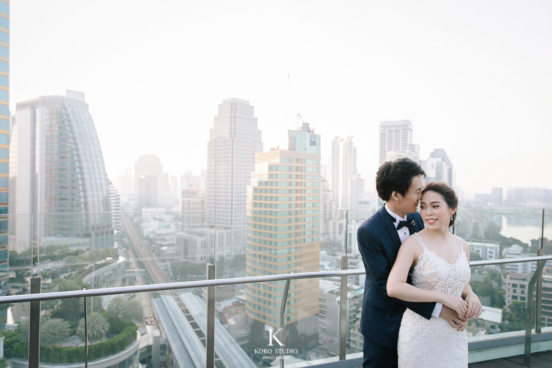 Westin Grande Sukhumvit Wedding Ceremony Mook and Taichi