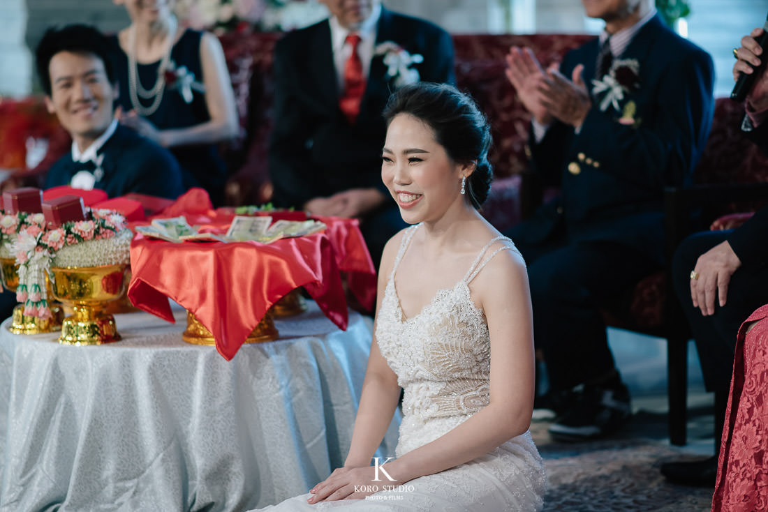 Westin Grande Sukhumvit Wedding Ceremony Mook and Taichi