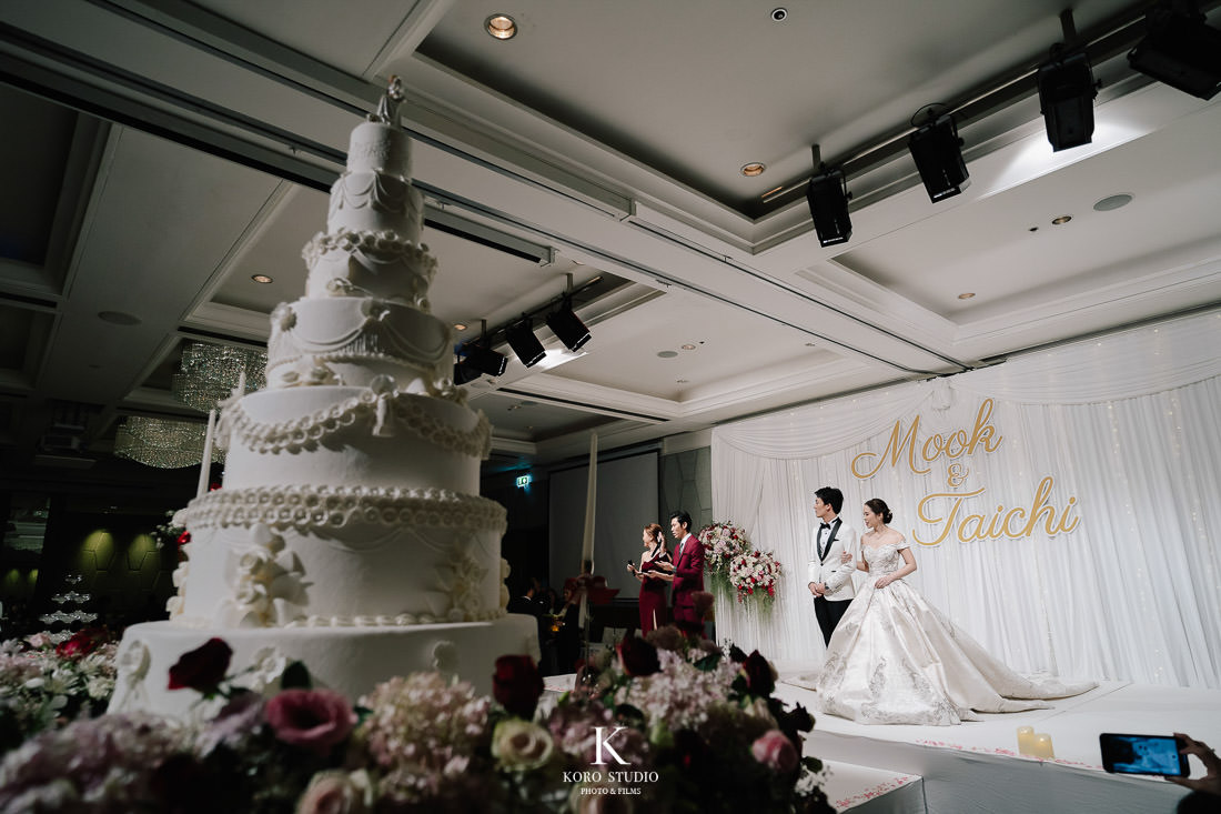 Westin Grande Sukhumvit Wedding Reception Mook and Taichi