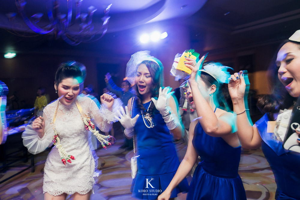 After Wedding Party Photo at Miracle Grand Bangkok Thailand