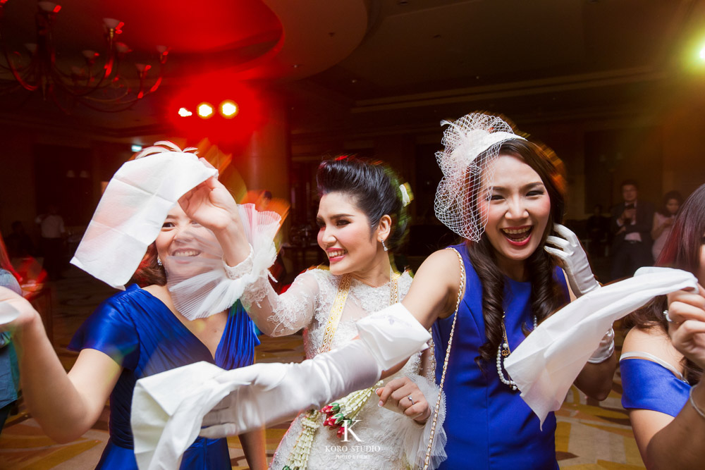 After Wedding Party Photo at Miracle Grand Bangkok Thailand