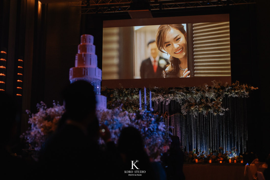 Okura Prestige Bangkok Wedding Reception Khawpod and Wit