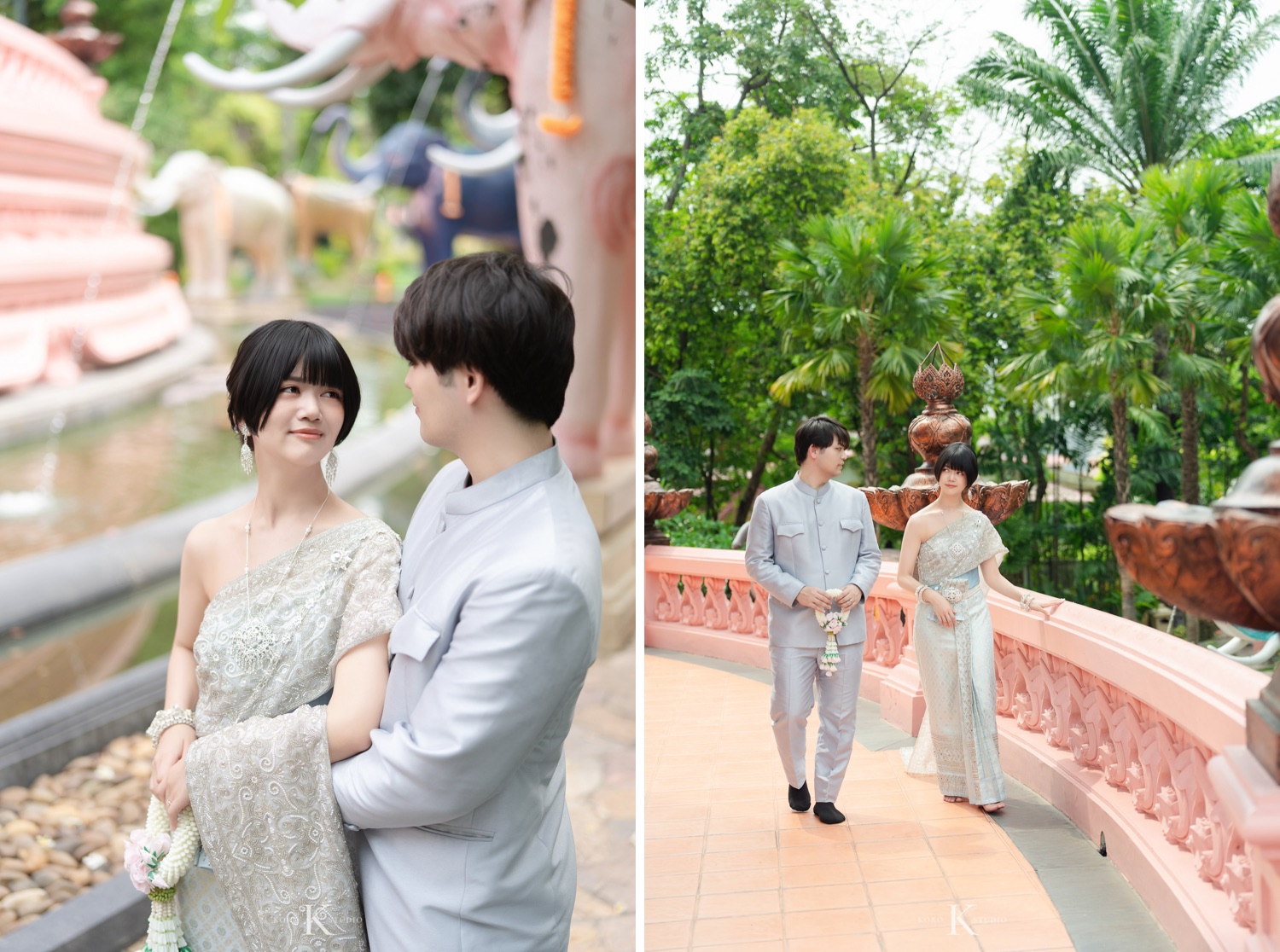 pre wedding at erawan museum 10 Maru & Uta's Enchanting Thai Pre-Wedding at The Erawan Museum