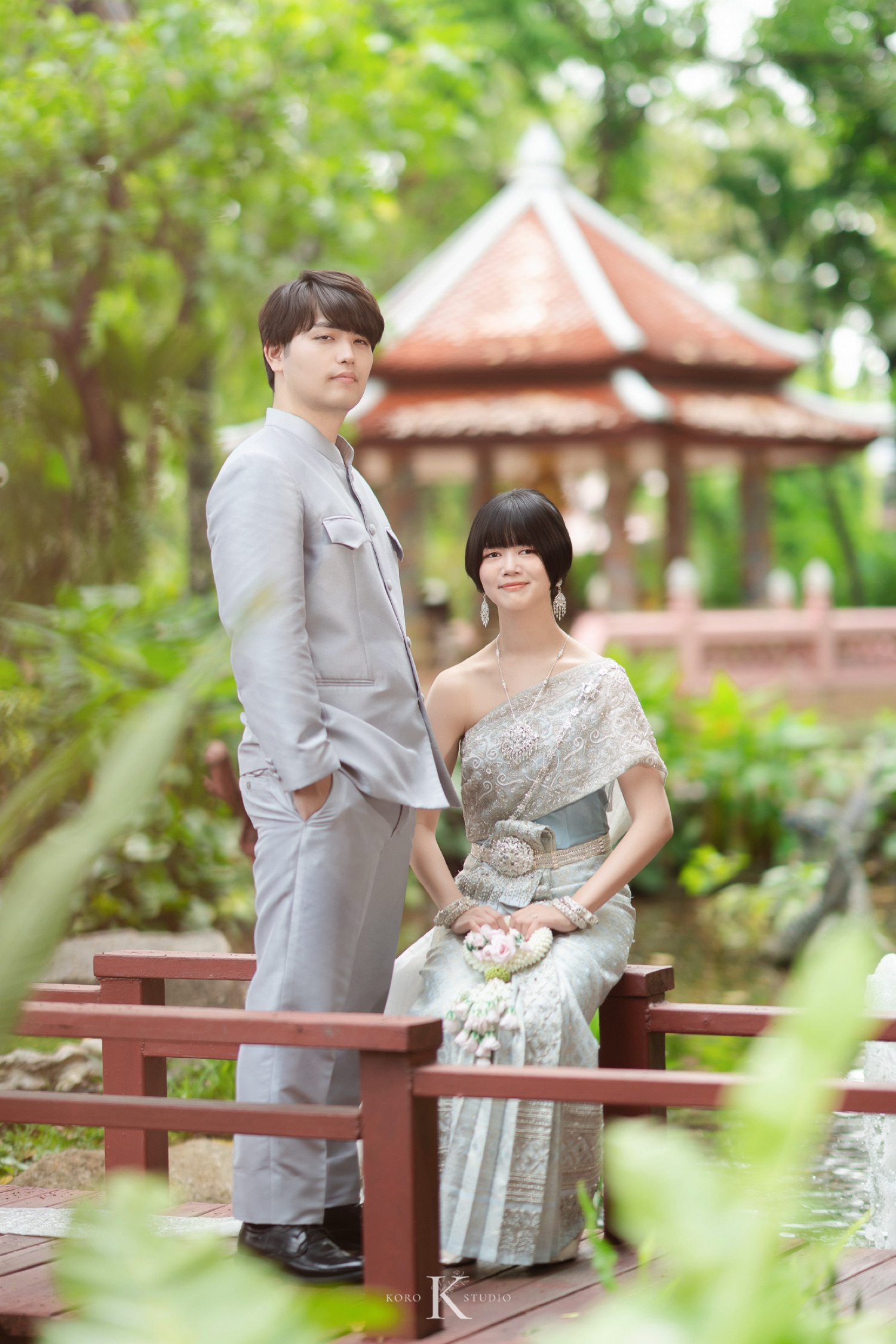 pre wedding at erawan museum 15 Maru & Uta's Enchanting Thai Pre-Wedding at The Erawan Museum