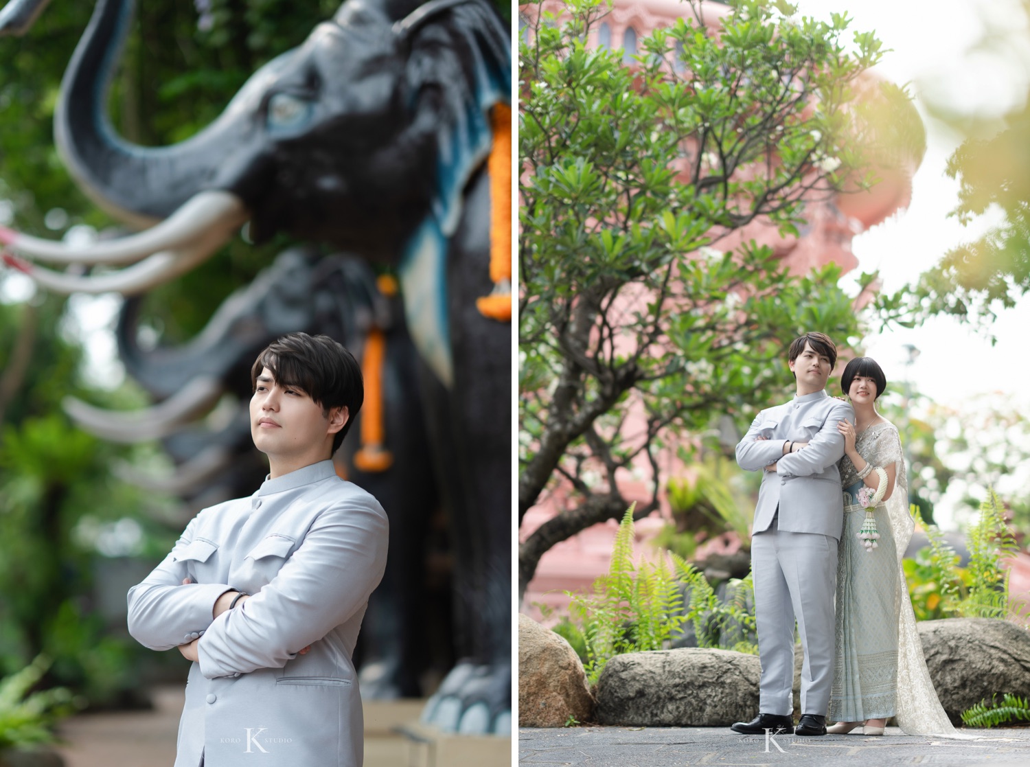 pre wedding at erawan museum 2 Maru & Uta's Enchanting Thai Pre-Wedding at The Erawan Museum