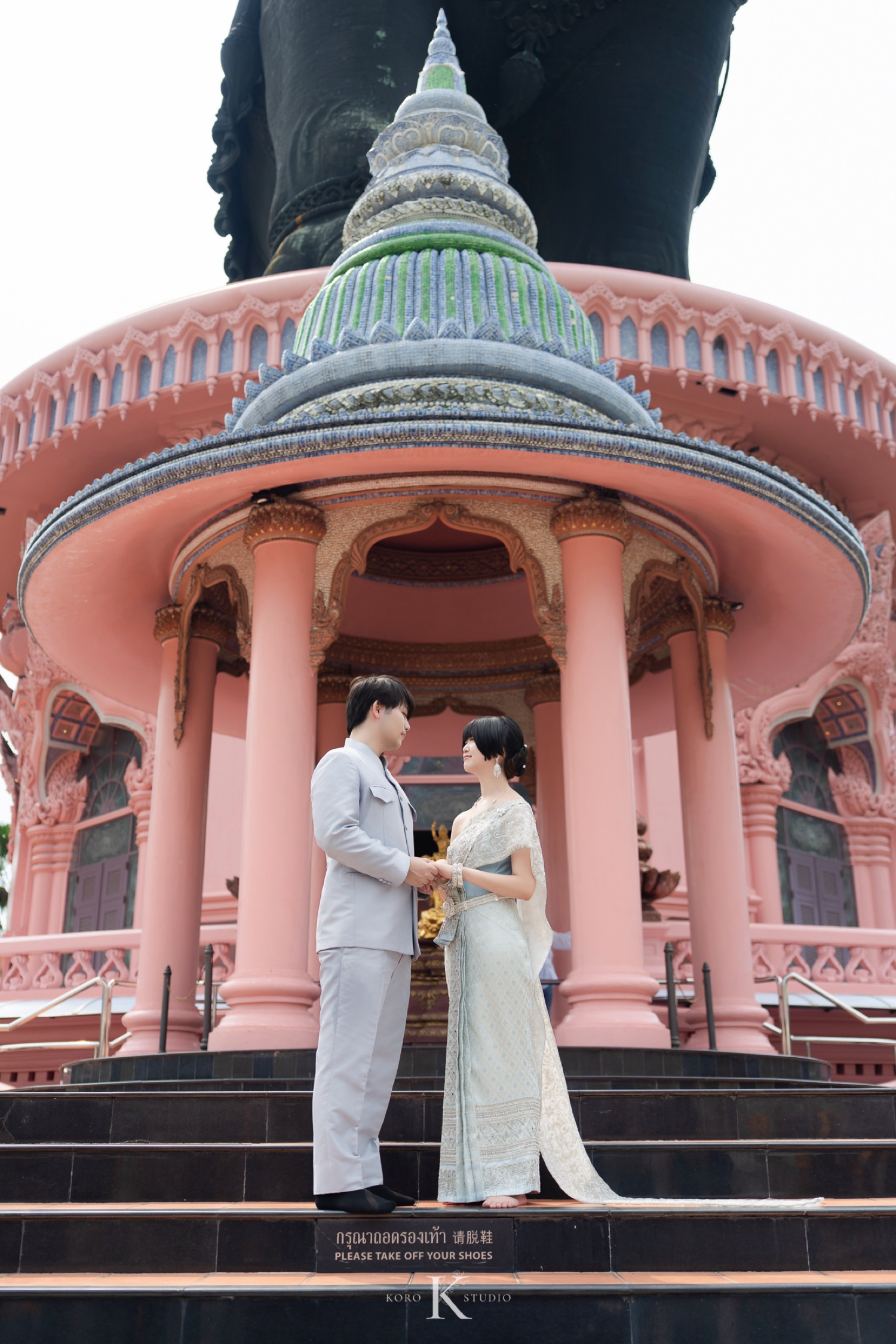 pre wedding at erawan museum 25 Maru & Uta's Enchanting Thai Pre-Wedding at The Erawan Museum