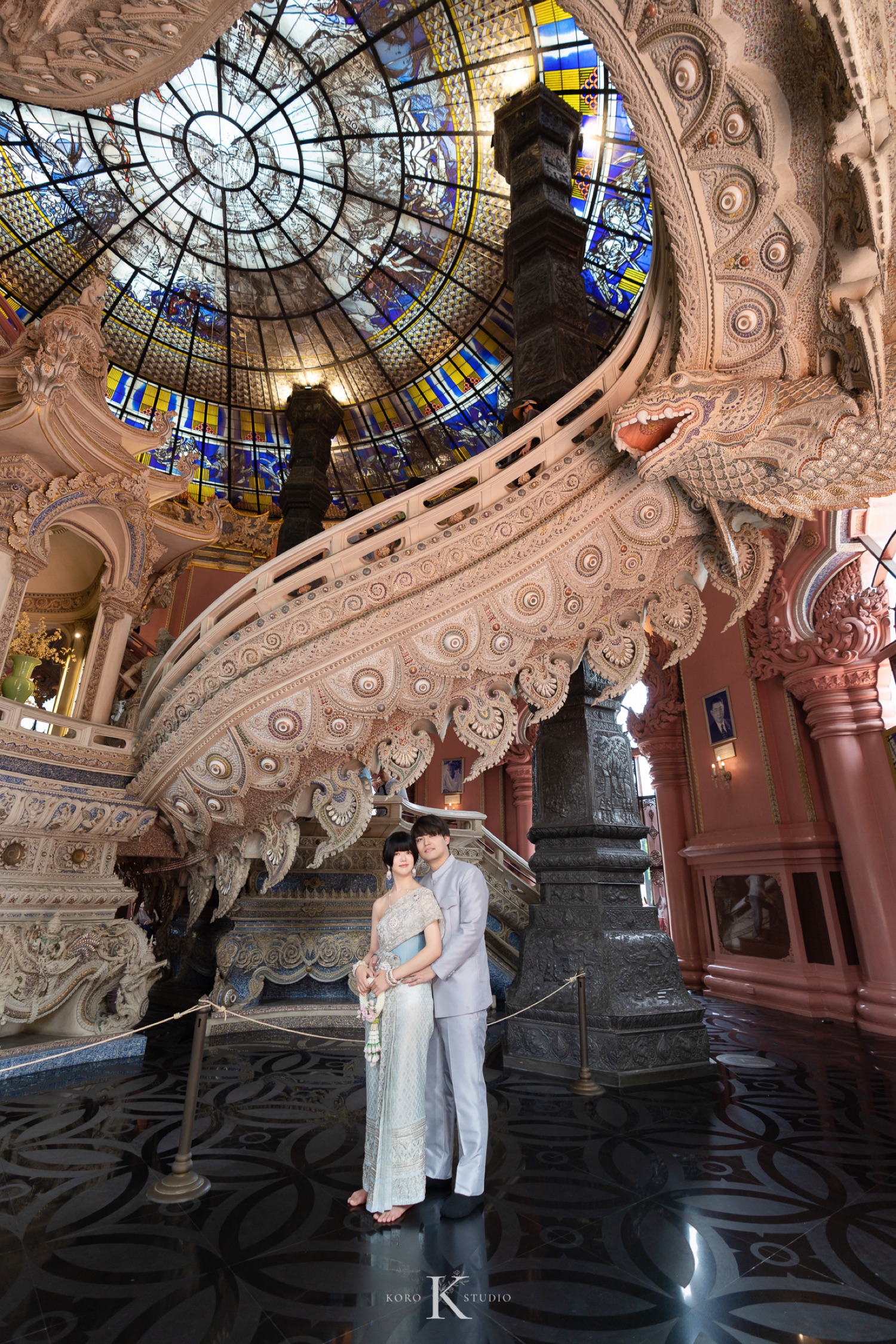 pre wedding at erawan museum 27 Maru & Uta's Enchanting Thai Pre-Wedding at The Erawan Museum