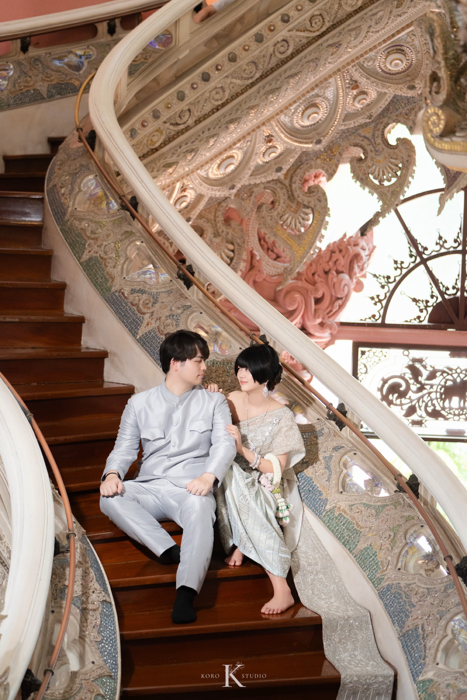 pre wedding at erawan museum 29 Maru & Uta's Enchanting Thai Pre-Wedding at The Erawan Museum