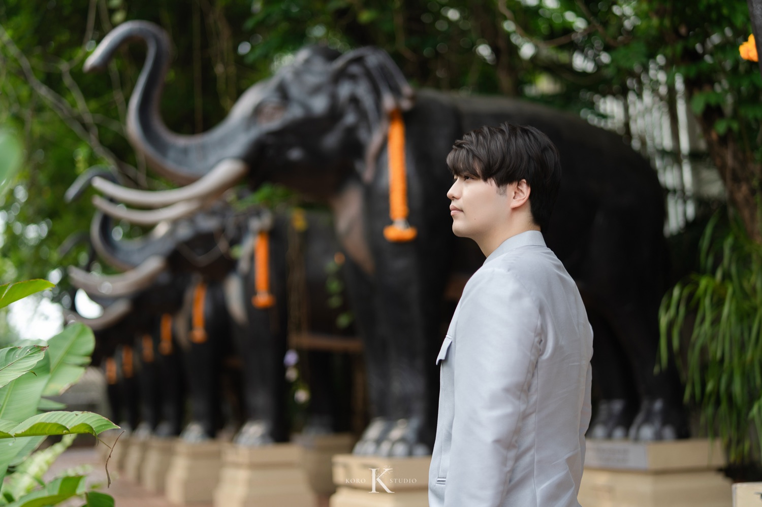 pre wedding at erawan museum 3 Maru & Uta's Enchanting Thai Pre-Wedding at The Erawan Museum