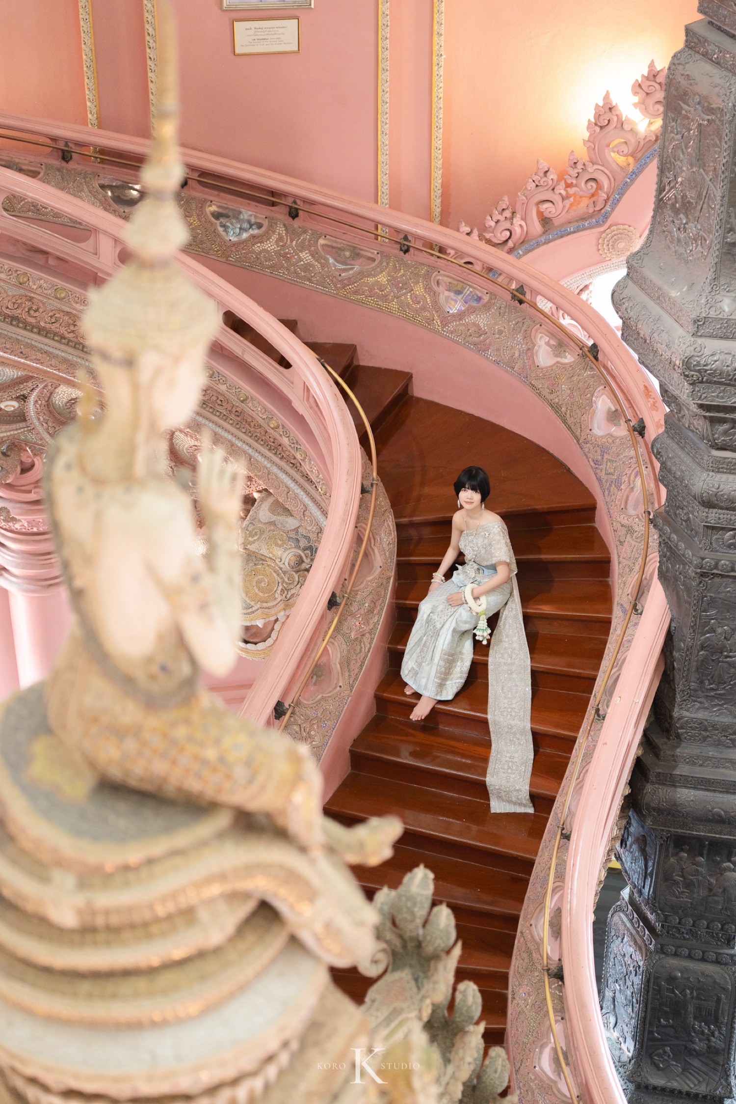 pre wedding at erawan museum 31 Maru & Uta's Enchanting Thai Pre-Wedding at The Erawan Museum