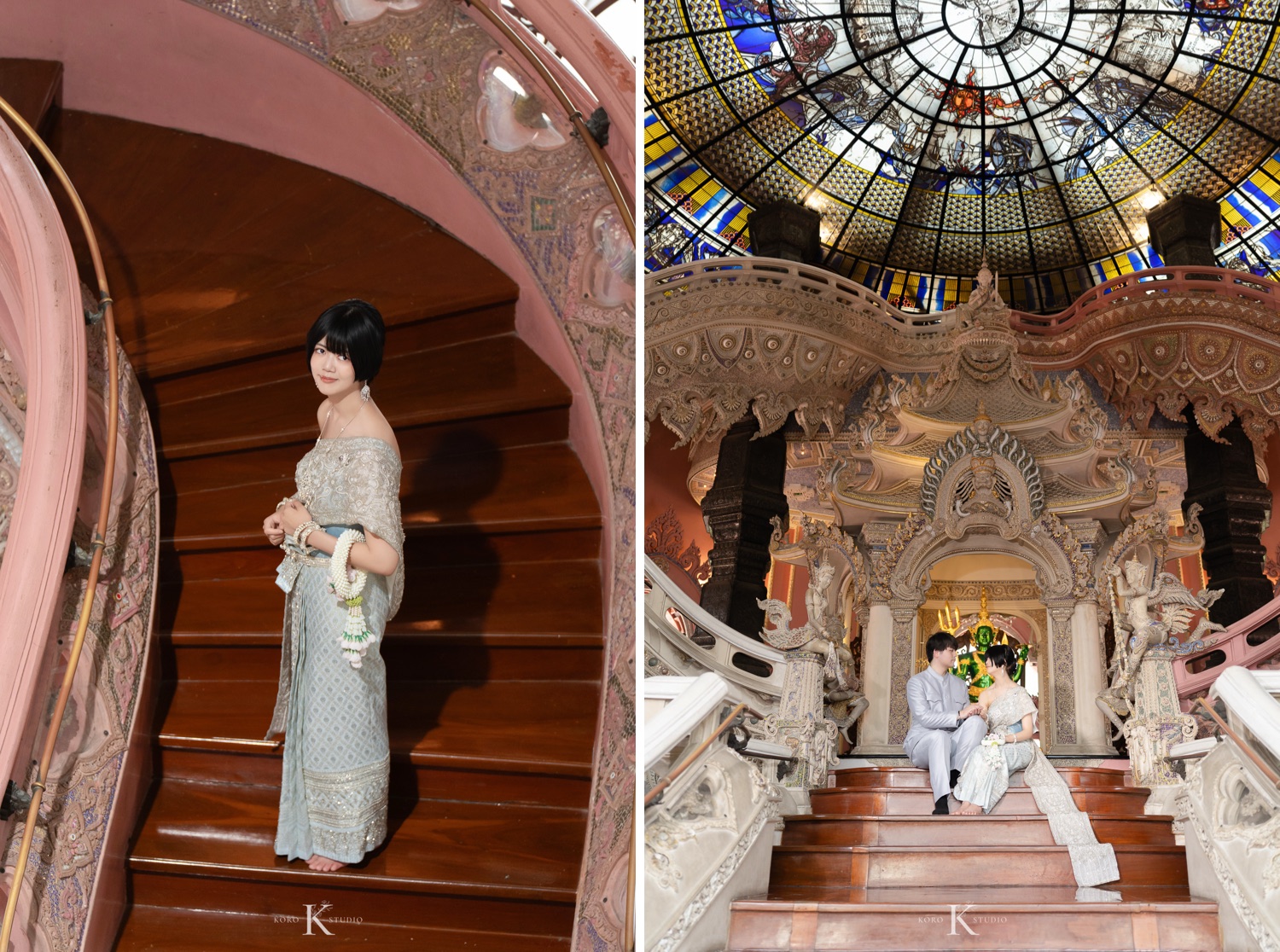 pre wedding at erawan museum 37 Maru & Uta's Enchanting Thai Pre-Wedding at The Erawan Museum