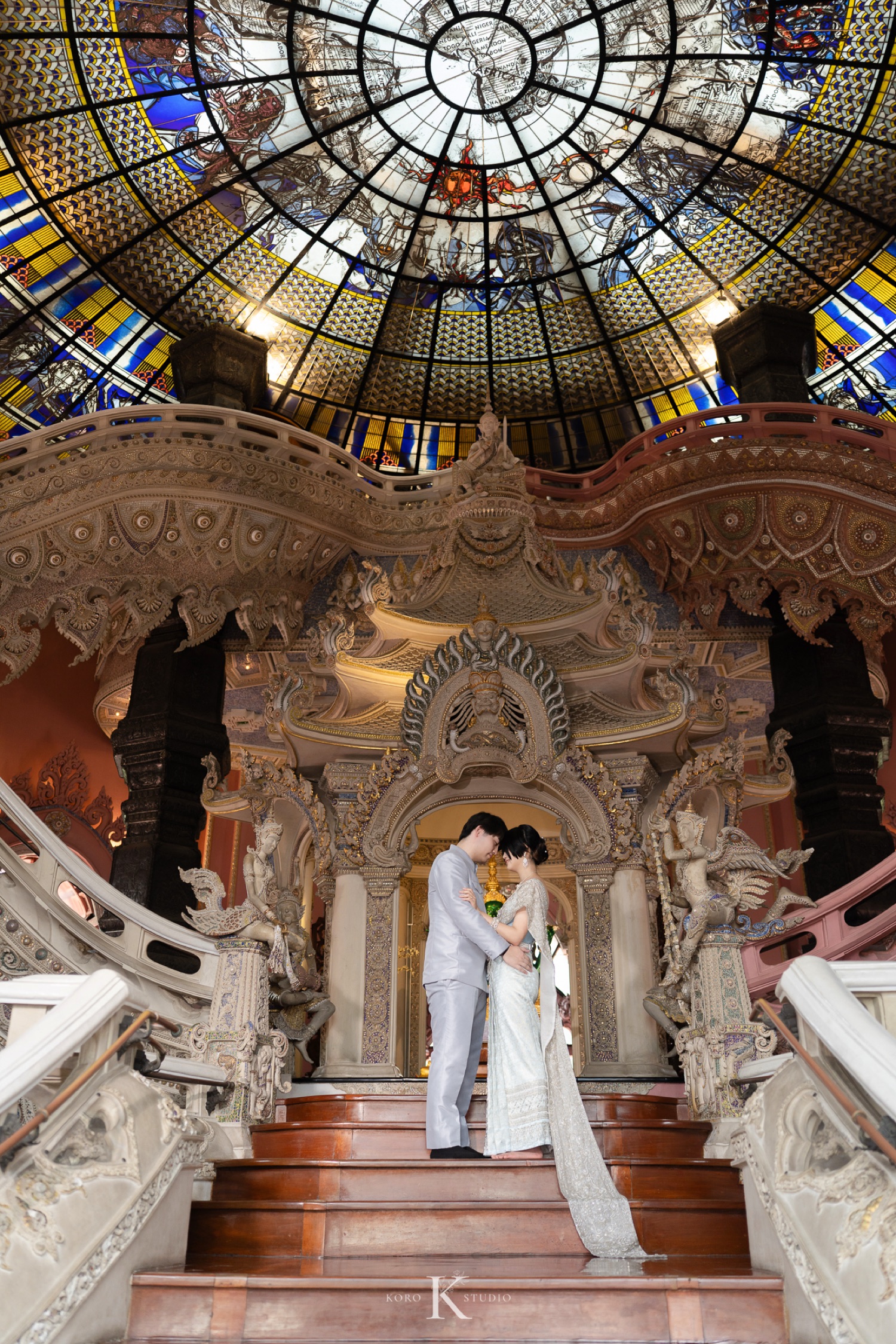pre wedding at erawan museum 38 Maru & Uta's Enchanting Thai Pre-Wedding at The Erawan Museum