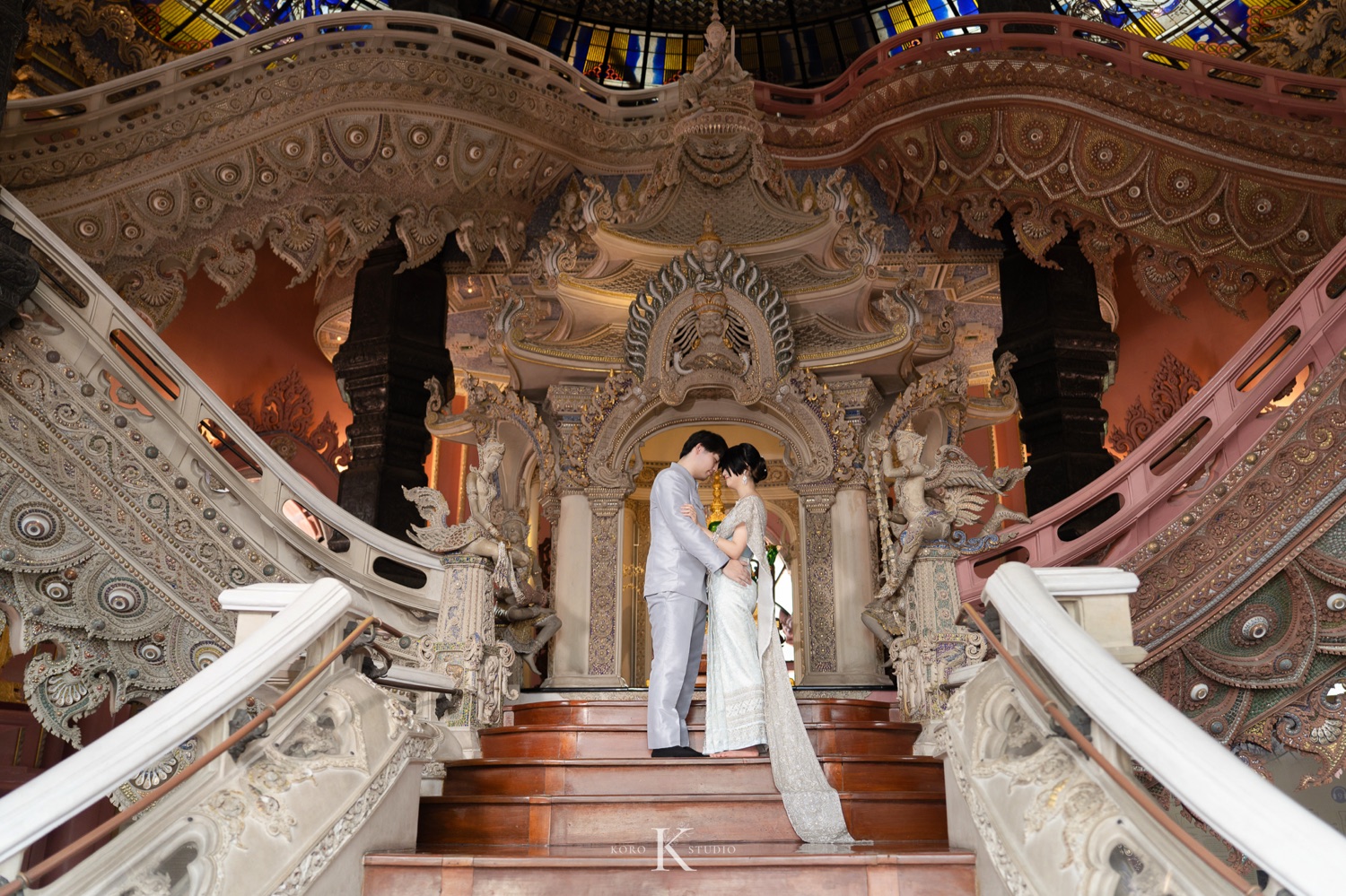 pre wedding at erawan museum 40 Maru & Uta's Enchanting Thai Pre-Wedding at The Erawan Museum