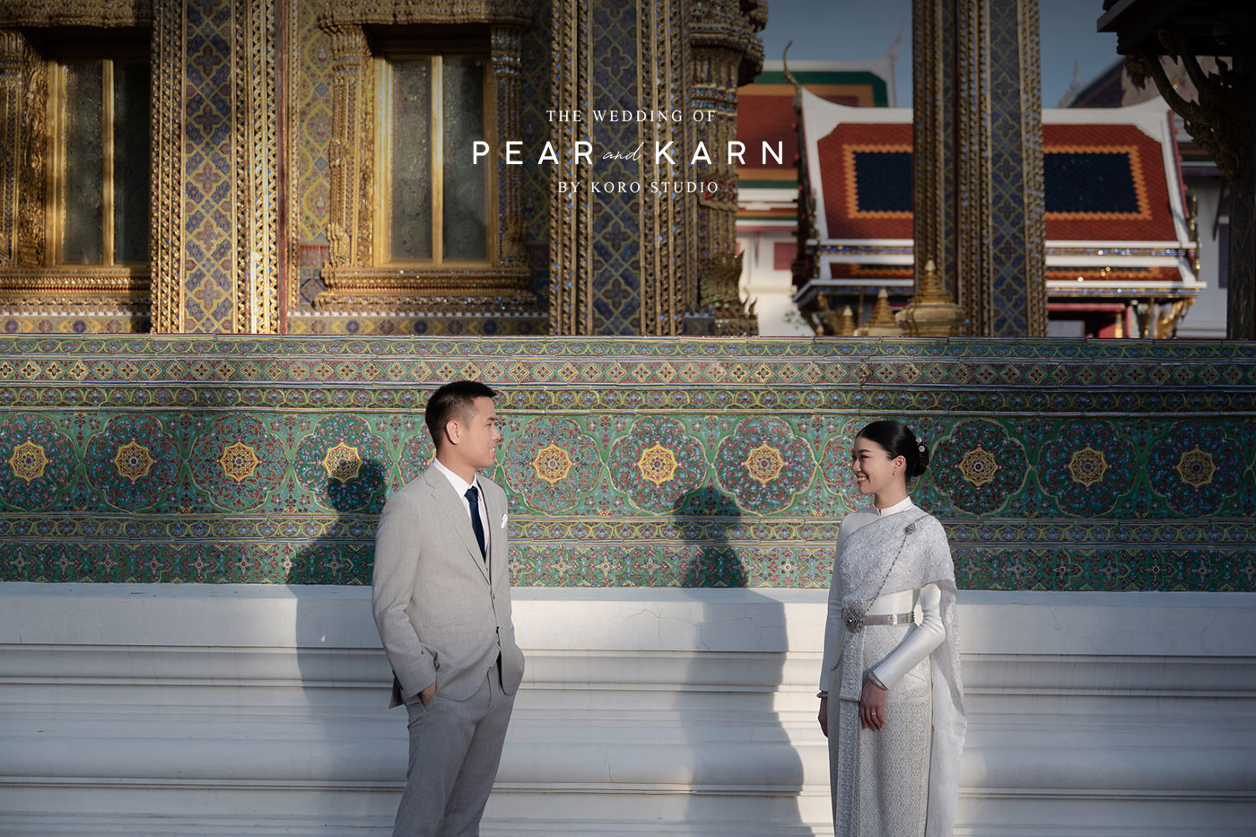pear thailand wedding photos wat ratchabophit cover ถ่ายภาพงานแต่งงานที่วัดราชบพิธฯ: ความสง่างามที่เรียบง่ายและเต็มไปด้วยความสุข