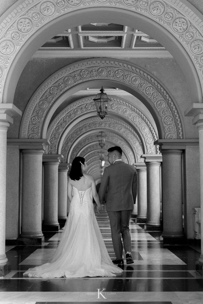 pre wedding saya assumption university 2025 57 Bangkok Pre-Wedding Photography: Saya & Kota's Iconic Day at Wat Arun & Assumption University
